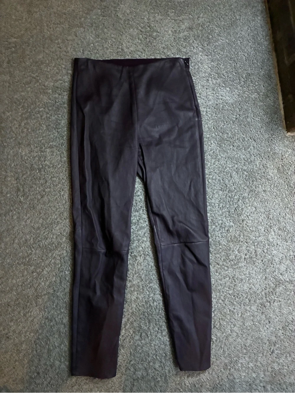 Brown‎ Faux Leather Skinny Pants - Picture 2 of 7